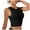Black, variant on Plus Size Bras for Women Women's Cross Back Sports Bra Padded Strappy Medium Support Yoga Bra for Workout Fitness Black,S