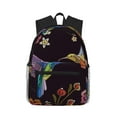 thumbnail image 2 of Goofa Humming Bird Print Casual Backpack for Women Men,Waterproof High School Bookbag,Lightweight Travel Daypack,Classic College Backpack,Laptob Backpack, 2 of 6