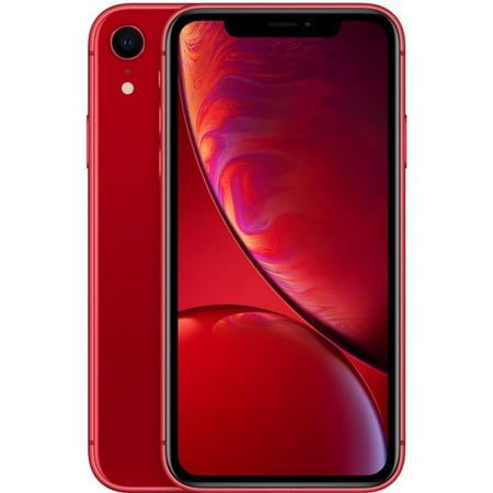 Pre-Owned Apple iPhone XR - (PRODUCT) RED - 4G smartphone - dual-SIM 64 GB - LCD display - 6.1" - 1792 x 828 pixels - rear camera 12 MP - front camera 7 MP - T-Mobile - matte red (Refurbished: Good)