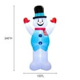 thumbnail image 2 of Occasions Christmas 20 Foot Inflatable Colossal Snowman, 2 of 3