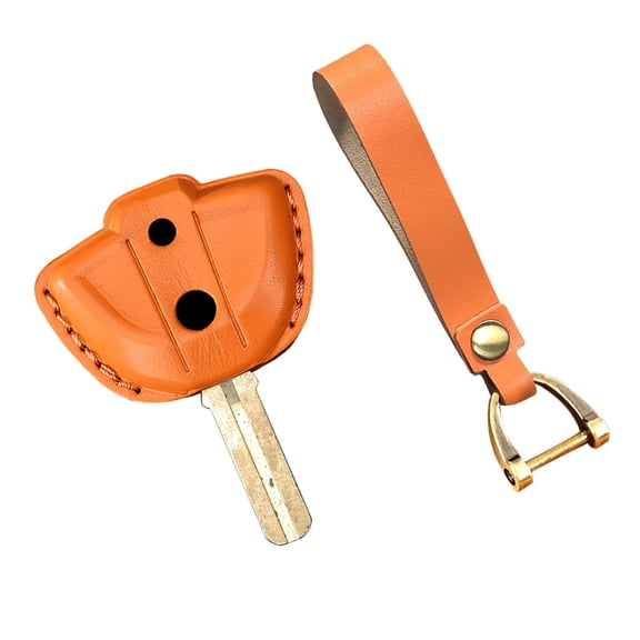 Key Fob Cover for BMW Motorcycle R9T F800GS C400X R1200GS G310gs R NineT Leather Case Holder Protector with Keychain