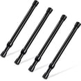 thumbnail image 1 of Spring Tension Rod, Goowin Small Tension Rod, 5/8" Diameter No Drilling Expandable Short Tension Rods Spring Rods, Tension Rods for Closet, Cupboard, Hanging Clothes, Black, 4 Pack (10-15.7 inch), 1 of 7