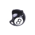 thumbnail image 2 of Methold Casco para mascotas, loros, sombreros, disfraces ajustables, accesorios, Protector, cascos para aves de corral, pollo, pájaro, pato Juguetes para pájaros negro 8 Methold PT003691-04, 2 of 6