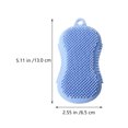 thumbnail image 3 of MasteelfCA Silicone Bath Brush Multifunctional Shampoo Brush Double-sided Shower Brush, 3 of 7