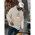 thumbnail image 2 of All American Dad 4Th July Hoodie Men -Image by Shutterstock, Male Medium, 2 of 4