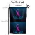 thumbnail image 7 of Wukai Two Human Hands are Holds Ribbon Awareness Print Garden Flag 12.5x18 Inch Double Sided Sun-resistant Rain-resistant, Wrinkle-resistant Colorfast(Only Flag), 7 of 7