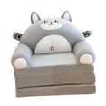 thumbnail image 3 of Sofá cama plegable con forma de animal, sillón convertible para niños, sillón convertible que ahorra espacio para el jardín de infantes en casa Ratón, 3 of 9