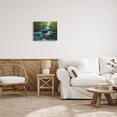 thumbnail image 2 of Stupell Industries Rocky Waterfall Landscape Nature Photography Gallery Wrapped Canvas Print Wall Art, 20 x 16, 2 of 7