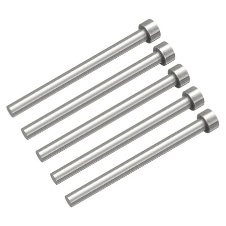 

Straight Ejector Pins 6.5mm Dia 65Mn Steel Round Tip Punch 100 Length for Mechanical 5Pack