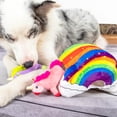 thumbnail image 3 of Rainbow Hide and Seek Dog Toy with 3 Squeaky Unicorns, Interactiven Plush Toy for Puppies and Dogs, 3 of 6