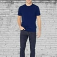 thumbnail image 7 of SOCKS'NBULK Mens Cotton Crew Neck Short Sleeve T-Shirts Mix Colors Bulk Pack, 7 of 7