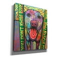 thumbnail image 2 of Epic Graffiti 'You Don't Know Love' by Dean Russo, Giclee Canvas Wall Art, 26"x30", 2 of 2
