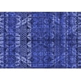 thumbnail image 1 of Ahgly Company Machine Washable Indoor Rectangle Abstract Blue Modern Area Rugs, 4' x 6', 1 of 4