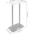 thumbnail image 5 of Fichiouy Acrylic Floor Standing Speaking Podium for Classroom, Concert, Church, Speech, 5 of 8