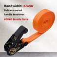 thumbnail image 4 of Ratchet Tie Down Strap, Ratchet Tie Downs Logistic Cargo Straps Cargo Luggage Holder for Motorcycle Bike, 4 of 7
