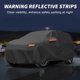 thumbnail image 4 of Funda de coche Unique Bargains 210D-PU Oxford, impermeable y a prueba de viento, protección solar con cremallera, negra para Kia Seltos, 4 of 6