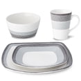 thumbnail image 3 of Noritake Colorscapes Layers Charcoal 4-Piece Square Place Setting, 3 of 7