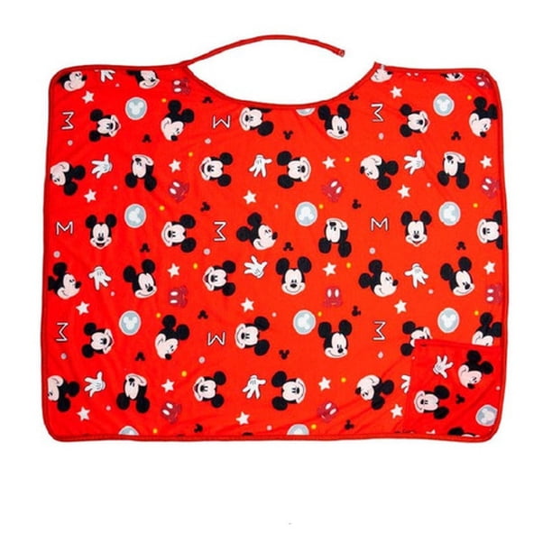 Sabanita Lactancia Mickey Mouse Poliéster Rojo Chiqui Mundo Chiqui Mundo Mickey; sábanita de lactancia; suave y transpirable
