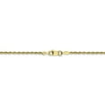 thumbnail image 4 of 10K Yellow Gold 1.84mm Diamond Cut Quadruple Rope Chain 18 Inch, 4 of 5