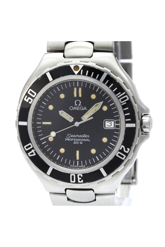 Pre-Owned OMEGA Seamaster Professional 18K Gold Steel Watch 396.1042