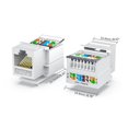 thumbnail image 4 of 5 Pcs Module Réseau CAT6 UTP Connecteur RJ45 Sans Outil Prise d'Information Adaptateur de Câble de Prise d'Ordinateur Prise Keystone 5 Pcs, 4 of 5