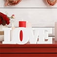 thumbnail image 6 of 3 PCS Heart Shaped Wedding Decorations Like Dress up Layered Wooden Nested Heart Ornament Romantic Table Mantel Centerpiece for Bridal Shower Anniversary Room Night Light, 6 of 9
