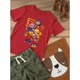 thumbnail image 3 of Playful Sid the Science Kid Squad - Fun Learning Graphic Toodler's T-shirt, 3 of 4
