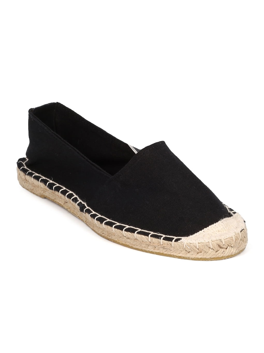 New Women Wild Diva Tika-21 Canvas Capped Toe Espadrille Flat