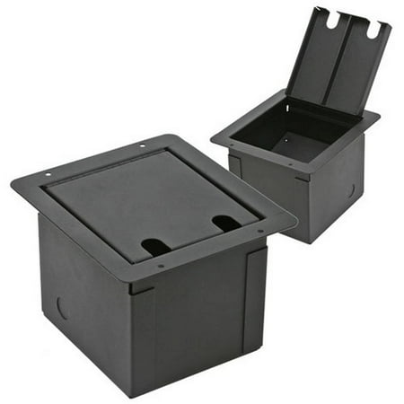 Elite Core Recessed Floor Box with AV Connections