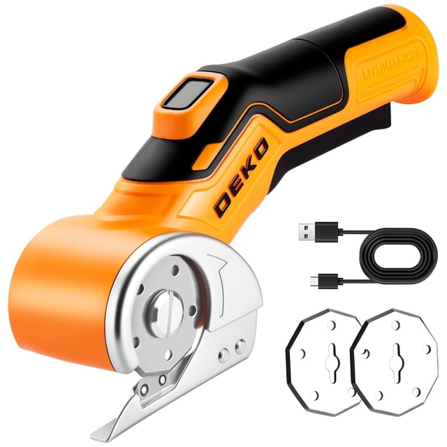 Tijeras eléctricas inalámbricas DEKOPRO 4V 2000mAh con cierre de seguridad