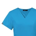 thumbnail image 4 of Conjunto de exfoliación Salvador para mujer uniforme de enfermera SPA Azul S, 4 of 5