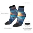 thumbnail image 6 of Naloa Ocean View Bedroom Ankle Socks for Women Non Slip Socks No Show Socks Classic Low Cut Casual Socks Casual Socks, 6 of 7