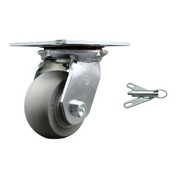 4 Inch Heavy Duty Thermoplastic Caster with Ball Bearing and Swivel Lock SCC