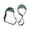 Green, variant on Sports Guard Head Protector for Shoes Protective Toe Shield for Outdoor Fitness and Running Suitable for Children 2.5-5 Years