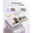 thumbnail image 5 of NIIMBOT B21 Pro HD Photo Printer Label Maker Machine, NEW Upgrade !300 DPI ! Sticker Printer Thermal Labeler for Business Home Office Organization,Purple, 5 of 7