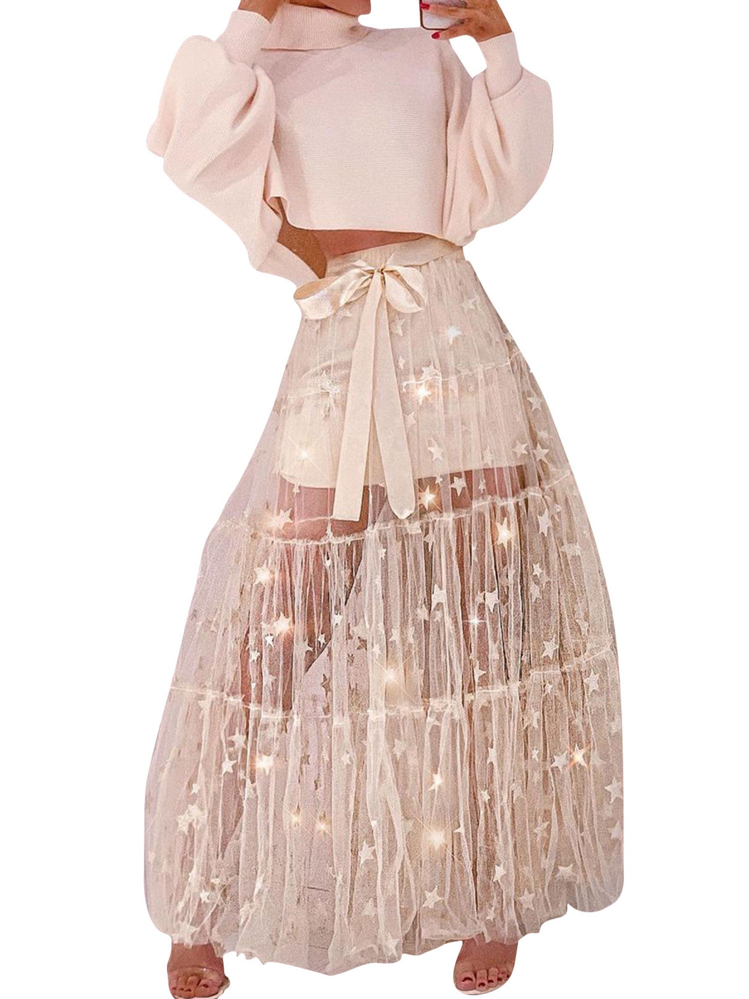 Bow Maxi Tulle Skirts - Walmart 