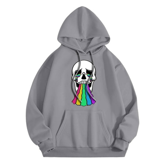 Mens Hoodie Cookies Hoodie Light Mens Sweater Men's Pullover Lifeguard Warm Sweatshirt Men's Halloween Hooded Sweatshirt Gray XXL