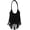 Black, variant on Fringed Shoulder Bag for Women Vintage Hobo Bag Fashion Tassel Tote Bag Slouchy Top Handle Handbag Purse