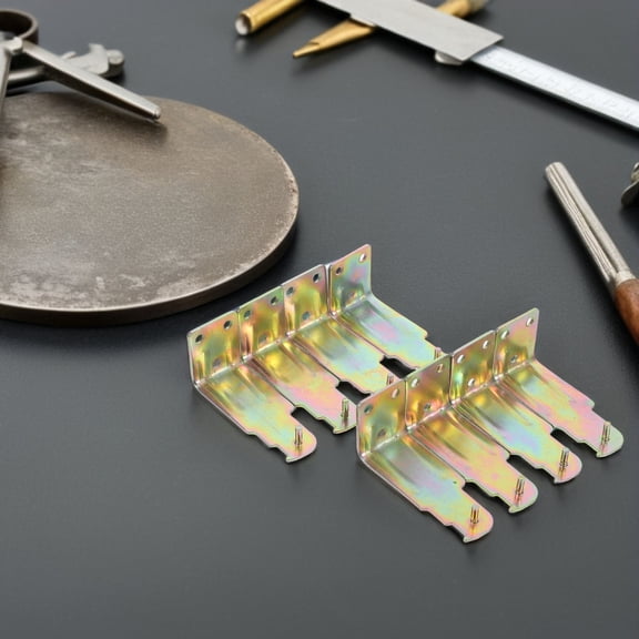 FRCOLOR 8pcs Fire Extinguisher Wall Mount Bracket Wall Hook Metal Fire Extinguisher Holder Rack Heavy Duty Hook