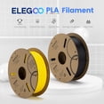 thumbnail image 2 of Filamento para impresora 3D ELEGOO PLA, 1,75 mm, azul oscuro y rojo, 2 kg, 2 of 7