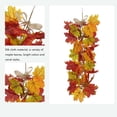 thumbnail image 4 of Artificial Fall Maple Leaves Wall Hanging Plants for Halloween Thanksgiving Decor, 4 of 9