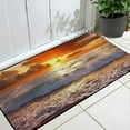 thumbnail image 2 of ONETECH Sunset Wave Beach Kitchen Floor Mat Dog Doormat Absorbent Welcome Entrance Doormat 19.68*47.24 in, 2 of 6