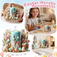thumbnail image 2 of 2D Flat Acrylic Easter Bunny & Egg Table Decor - Spring Rabbits & Egg Design With Stable Base, Acrylic Material For Lasting Use - For Family Gatherings, Holiday Parties, Desktop,, 2 of 7