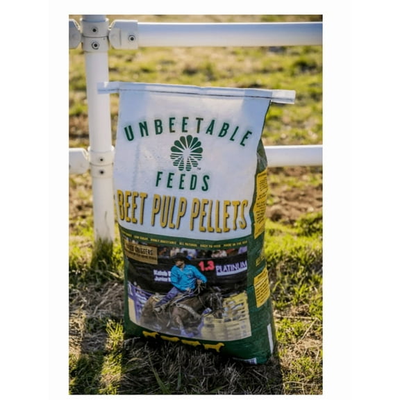 Unbeetable Feeds Beet Pulp Pellet Horse Feed, 50 lb.