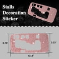 thumbnail image 2 of Yazoeia Bling Gear Shift Box Frame Cover Trim Sticker, Wrangler Gear Shift Box Cover Trim Sticker Compatible with Wrangler 2012-2018, Bling Car Interior Accessories for Women CJB12-81915, 2 of 7