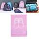 thumbnail image 5 of Bolsas de almacenamiento de con cordón de tejida para mujer Gloria Bolsas de zapatos de viaje, 5 of 9