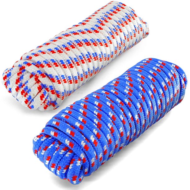 Diamond Braid 3/4â€ X 50 Ft Low Stretch All Purpose Poly Rope, Heavy