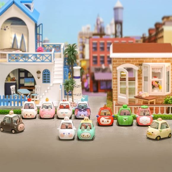 Figura de acción exclusiva de Toy POP MART POPCAR Cute Private Car Series, 1 pieza