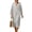 Abstract Leaf White, variant on Hummingbird Hydrangea Floral Print Women Casual Linen Midi Dress Loose Flowy A-Line Summer Dresses 3/4 Sleeve V Neck Beach Travel Dress for Women 3XL
