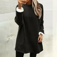thumbnail image 2 of Fall Outfits for Women 2026 Long Sleeve Warm and cozy all through autumn and winter M Black Fall Top, 2 of 5